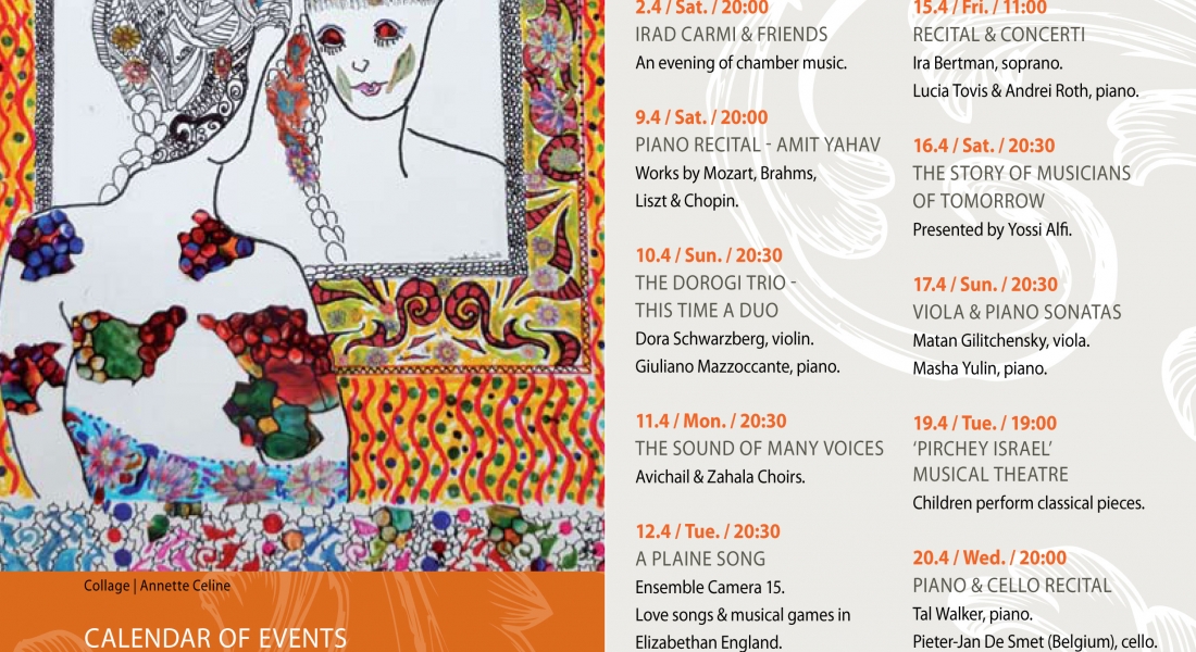 CALENDAR OF EVENTS: APRIL 2016